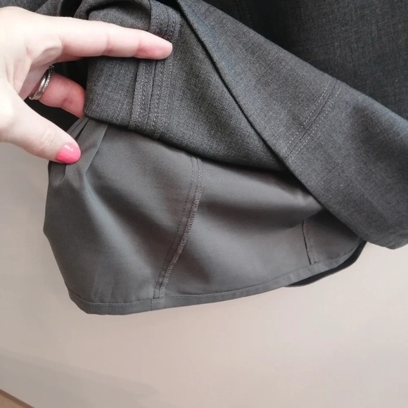 Diane Von Furstenberg Mackenzie Sheath Dress Embellished Jewel Neckline Gray 10 - Picture 9 of 11